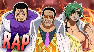 Kizaru, Fujitora & Ryokugyu Rap || 'Admirals II' - Shwabadi ft. Rustage & Connor Quest! [One Piece]