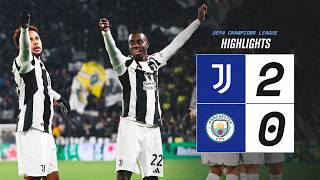 HIGHLIGHTS UCL | Juventus 2-0 Manchester City | Vlahović & McKennie Goals!