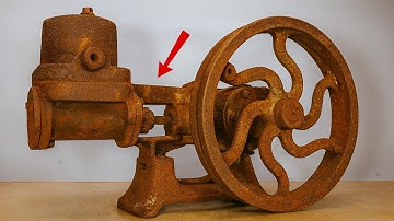 Roestig en volledig vastgelopen mysterieus gereedschap restaureren – De onthulling zal je verbazen!