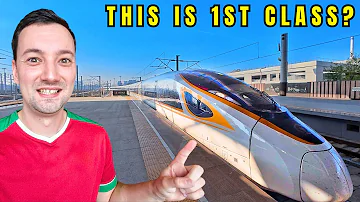 $100 1st Class High-Speed Train To Wuhan, China 🇨🇳