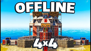 The BEAST.  Double SHELL - ANTI SIEGE - mini OPENCORE [ 8 BUNKERS ]  - rust base design