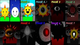 Phase 1 VS Phase 2 VS Phase 3 VS Phase 8 VS Phase 9 VS Phase 10 VS Phase 11 in Incredibox Sprunki