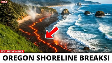 Geologen waarschuwen: de kustlijn van Oregon scheurt in alarmerend tempo!