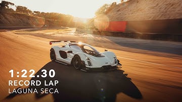 Czinger 21C Sets Laguna Seca Lap Record (1:22.30)
