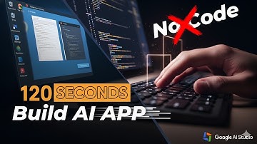 Google AI Studio: Build Your App in 120 Seconds FREE 🚀