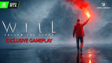 WILL FOLLOW THE LIGHT First Gameplay Demo | Realistic Nordic SAILING SIMULATOR in Unreal Engine 5