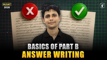 NLSAT 2026: The Perfect Part B Answer Writing Strategy! | Legal Aptitude & Essay Structure