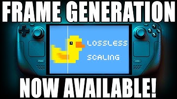 Lossless Scaling LSFG-VK Now LIVE On Decky Store For Steam Deck! X2 Your FPS!