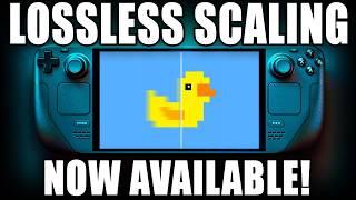 LOSSLESS SCALING NOW LIVE ON DECKY STORE ON STEAM DECK! X2 YOUR FPS!