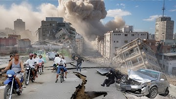 Massive Earthquake ROCKS Turkey! Buildings Rattle, Panic in Hatay Streets