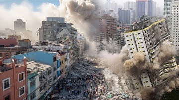 Massive Earthquake ROCKS Turkey! Buildings Rattle, Panic in Hatay Streets