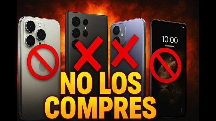 ¡NO COMPRES ESTOS 5 Teléfonos en 2025! 😱 | La VERDAD que Nadie te Dice