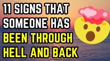 11 tiny signs that someone has been through hell and back🤯😲 #trauma #mentalhealth #psychology