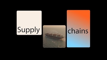 Motion Graphics Promo Video | AI agents for supply chain