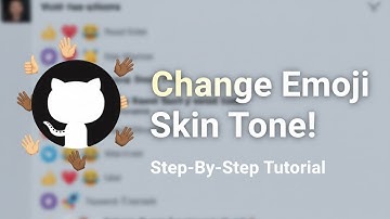How to Change Emoji Skin Tone in GitHub (Step-by-Step Tutorial)