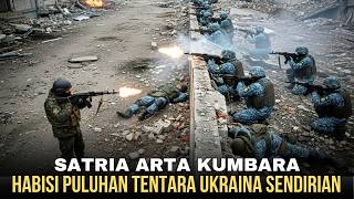 MAKE THE RUSSIAN ARMY PROUD!!! FORMER SATRIA ARTA KUMBARA MARINE FINISHES OUT A UKRAINIAN SOLDIER...