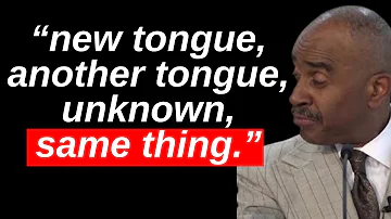 Pastor Gino Jennings Answers Questions About New, Another, and Unknown Tongues – Speaking in Tongues