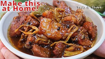 Best way to cook Pork Humba Recipe💯✅  Tastiest ever, Easy pork recipe