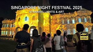 Singapore Night Festival 2025 | Stunning Lights & Art in the City