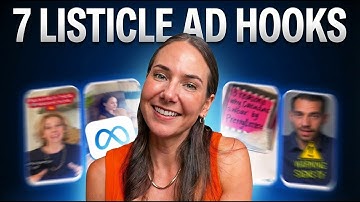 7 "Listicle" Ad Hooks That CRUSH (fill in the blank TEMPLATES $$$)