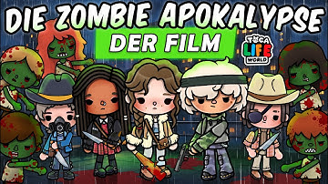 🎥 THE HORROR MOVIE 🧟‍♂️ THE ZOMBIE APOCALYPSE 🔪 SCARY ENGLISH TOCA BOCA STORY *With Voice