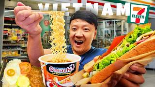 24 Hours Eating ONLY Vietnamese CONVENIENCE STORE FOOD! 7 Eleven vs GS25