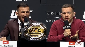 Merab Dvalishvili vs. Petr Yan 2 Press Conference Highlights UFC 323