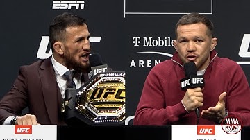 Merab Dvalishvili vs. Petr Yan 2 Press Conference Highlights UFC 323