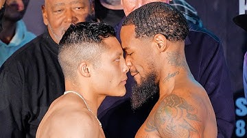 Pitbull Cruz vs Lamont Roach - VOLLEDIGE weging en INTENSE confrontatie