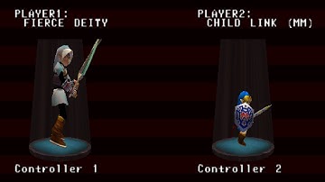 Zelda OOT Splitscreen PvP