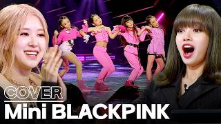 Mini BLACKPINK's DDU-DU DDU-DU cover dance! #blackpink