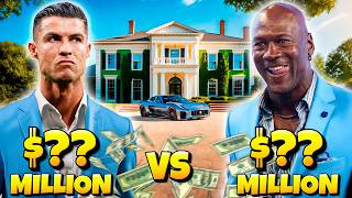 Cristiano Ronaldo vs Michael Jordan - Who is RICHER?