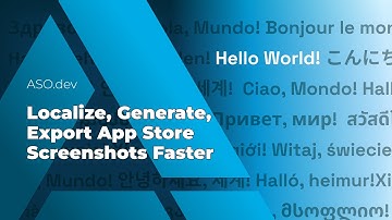 How to Quickly Design and Localize App Store Screenshots in Figma for 39 Languages with ASO.dev