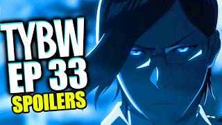 BLEACH TYBW Ep 33 Leaks | RENJI 10 MINUTE NEW FIGHT!