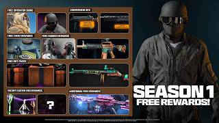 ALL 50  FREE BO6 SEASON 1 REWARDS! (FREE Operators, Bundles, Camos, & MORE!) - Black Ops 6 Season 1