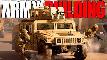 I built a Modern Invasion of US MILITARY in this ARMY BUILDING Simulator! - Total Conflict