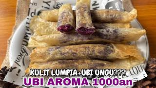 UBI UNGU & KULIT LUMPIA JADI IDE JUALAN YANG MENGUNTUNGKAN!!! LUMPIA UBI UNGU | UBI AROMA