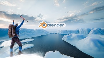 How to make realistic mountains in blender | Blender landscape tutorial