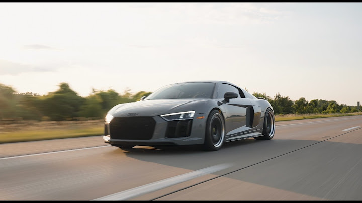 1600WHP Twin Turbo R8 Causing Chaos