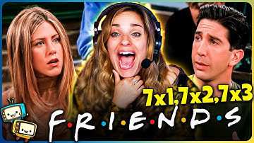 FRIENDS (2000) Season 7 Episodes 7x1, 7x2 & 7x3 Reaction! | First Time Watch!