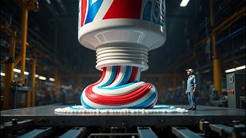 How Toothpaste Is Made – Inside the Factory (Full Process From Raw Materials to Tube)