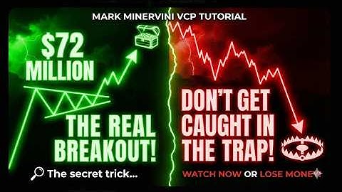 Mark Minervini verdiende $ 72 miljoen met een winstgevende handelsstrategie met een VCP-patroon D...