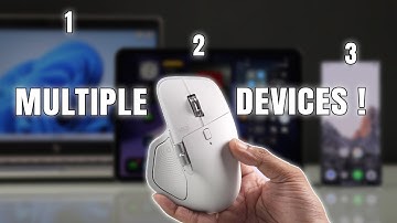How to Connect Logitech MX Master 4 to Multiple Devices [Switch Between Devices]
