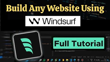 How I Built a Complete Website with Windsurf AI — Step-by-Step Tutorial