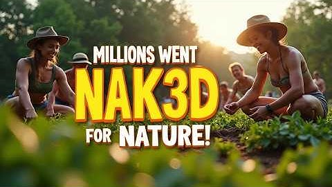 Millions Went Naked for Nature – The True Story Behind This Global Movement!