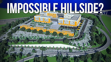 Building a University on Impossible Terrain! - Cities Skylines 2