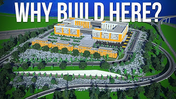 Building a University on Impossible Terrain! - Cities Skylines 2