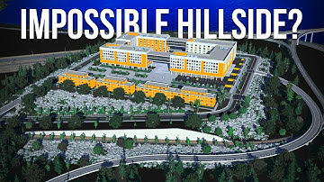 Building a University on Impossible Terrain! - Cities Skylines 2
