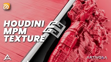 Houdini Tutorial | LIPSTICK MPM TEXTURE
