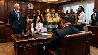 female CEO only took poor bodyguard to negotiate with gang,didn't expect he's war god